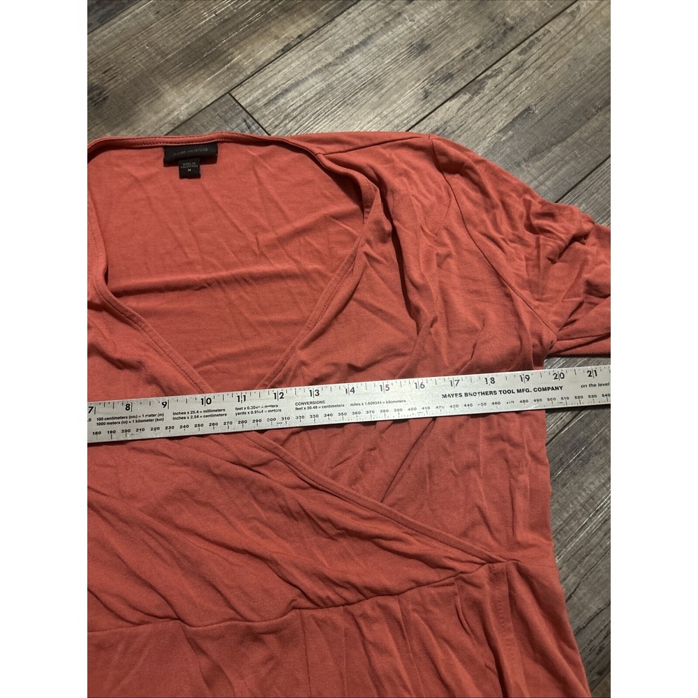 J Jill Wearever Tunic Womens Medium 3/4 Sleeve Pullover Stretch Super Soft - Picture 5 of 6